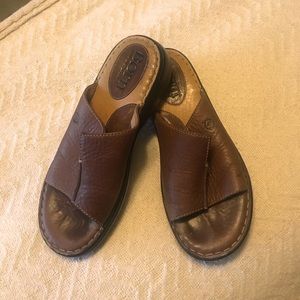 BORN sandals.